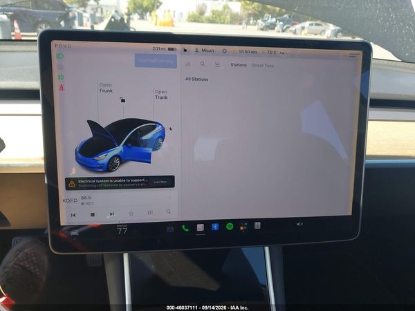 2018 TESLA MODEL 3 LONG RANGE/MID RANGE