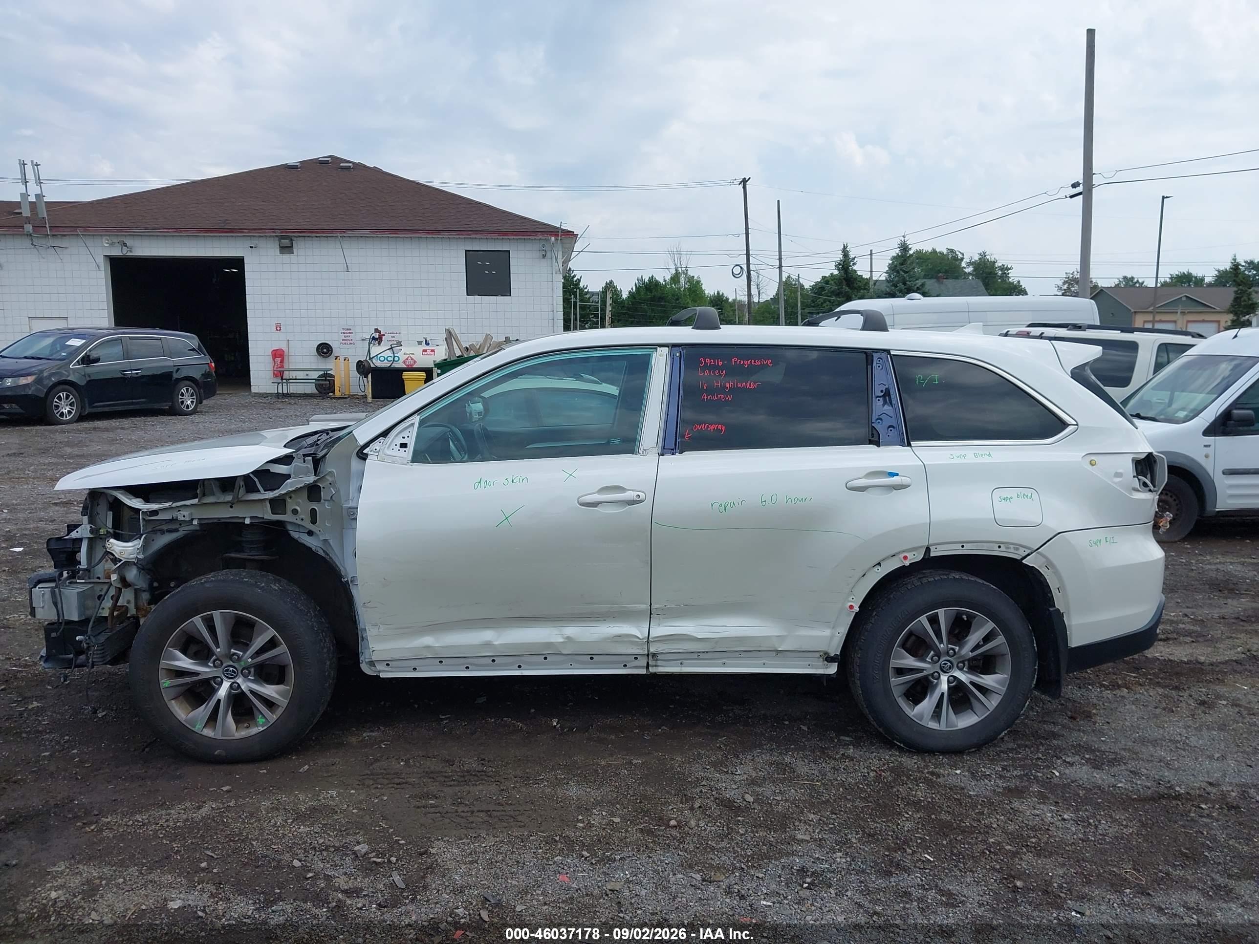 2016 TOYOTA HIGHLANDER LE PLUS V6