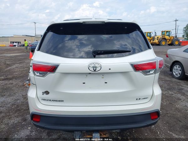2016 TOYOTA HIGHLANDER LE PLUS V6