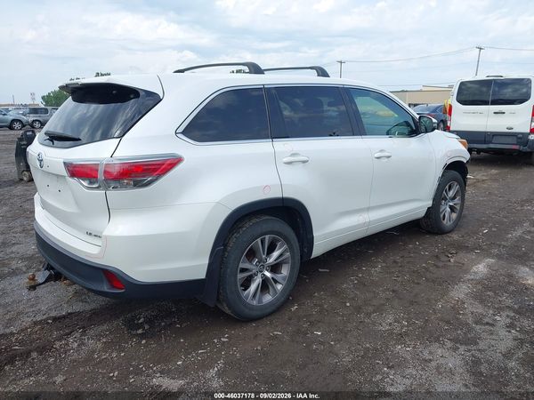 2016 TOYOTA HIGHLANDER LE PLUS V6