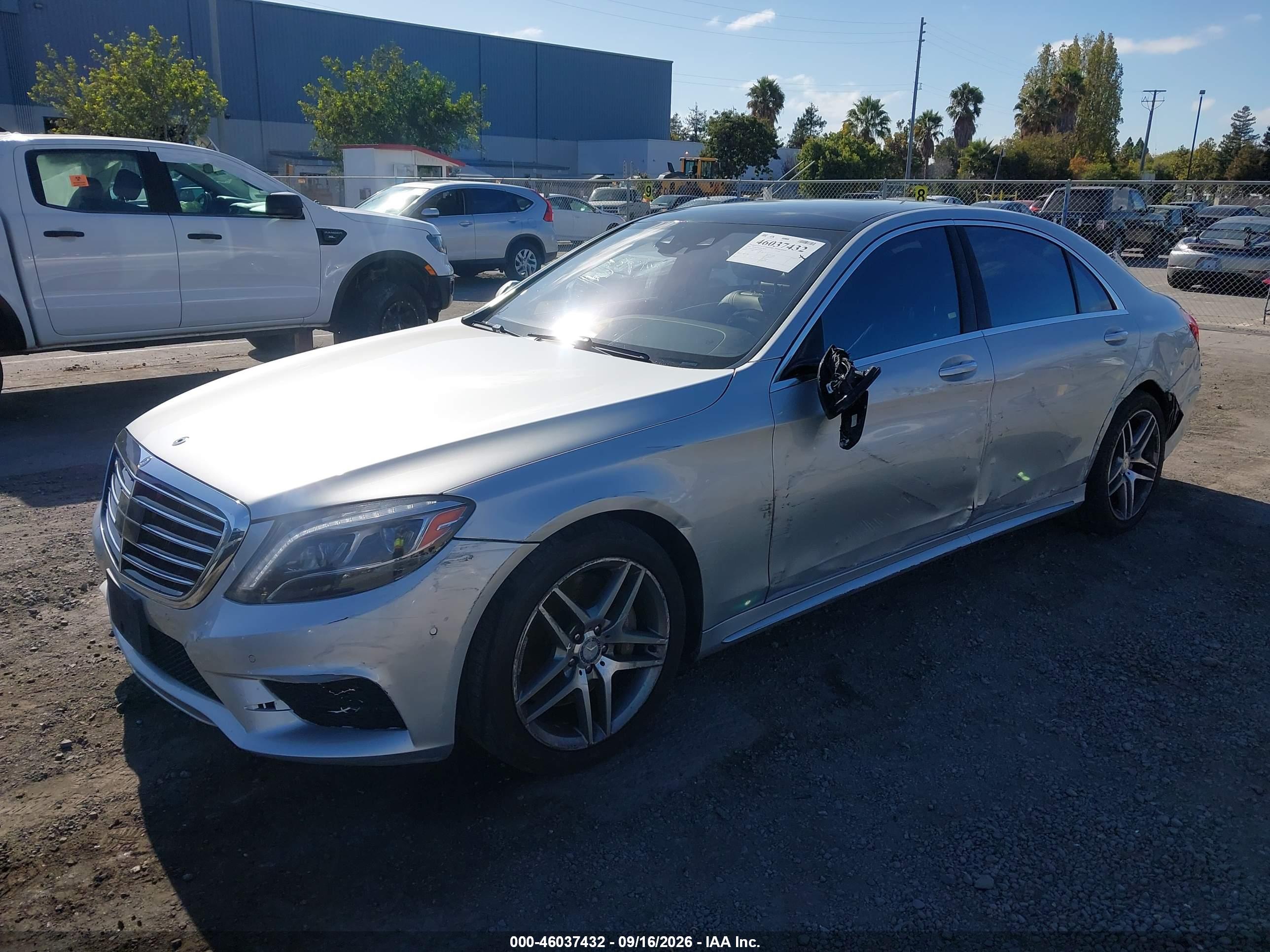 2014 MERCEDES-BENZ S 550 S550 — I2