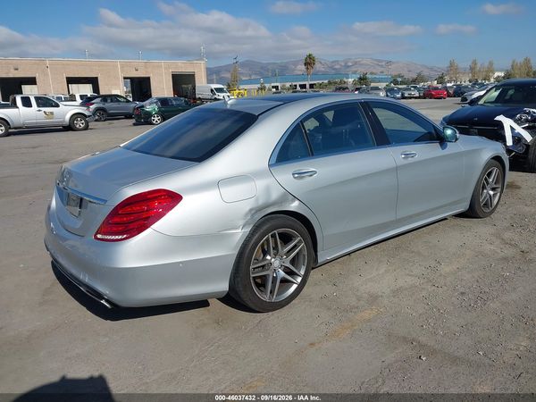 2014 MERCEDES-BENZ S 550 — I4