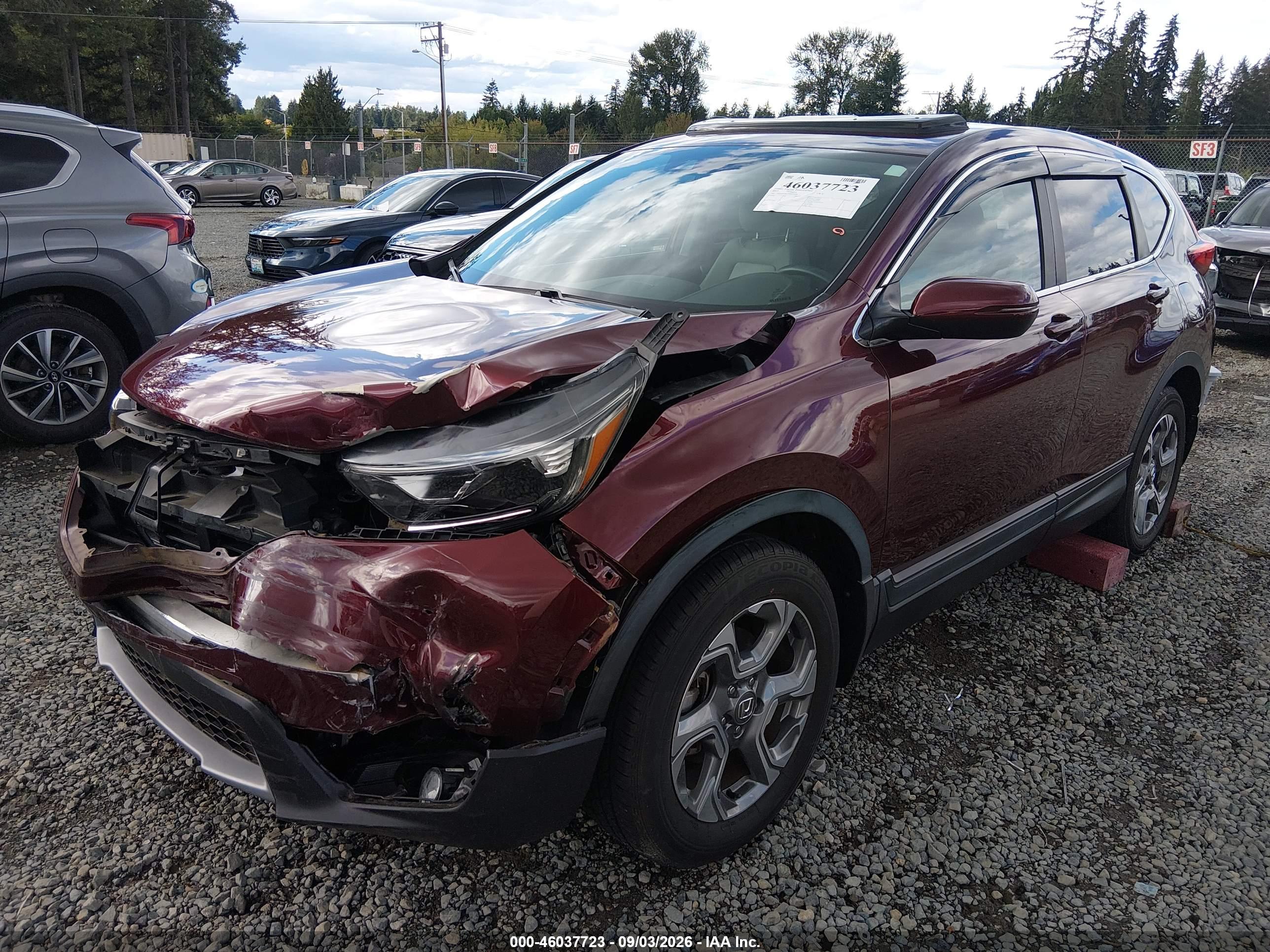 2017 HONDA CR-V EX-L/EX-L NAVI — I2