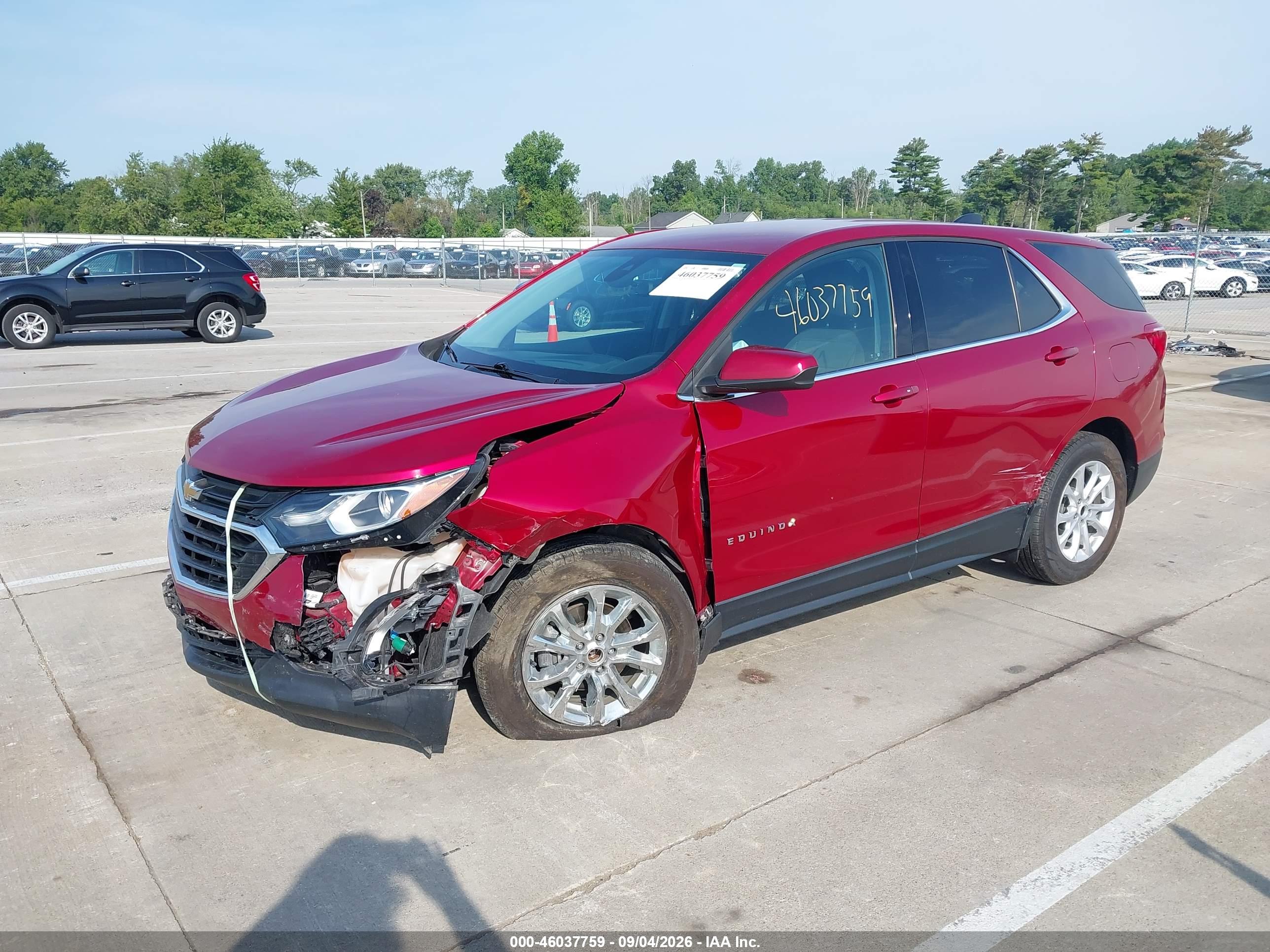 2020 CHEVROLET EQUINOX AWD LT 1.5L TURBO — I2
