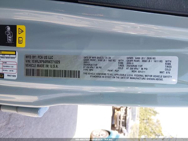 2024 JEEP WRANGLER 4XE SAHARA 4XE