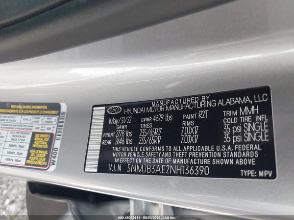 2022 HYUNDAI TUCSON SEL