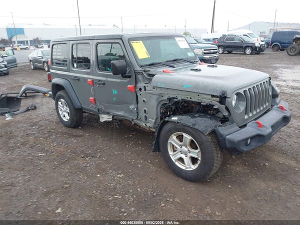 2019 JEEP WRANGLER UNLIMITED SPORT S 4X4 — I1