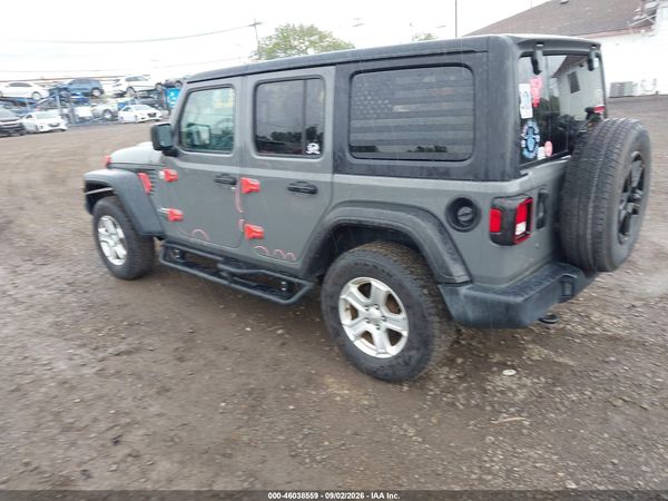 2019 JEEP WRANGLER UNLIMITED SPORT S 4X4 — I3