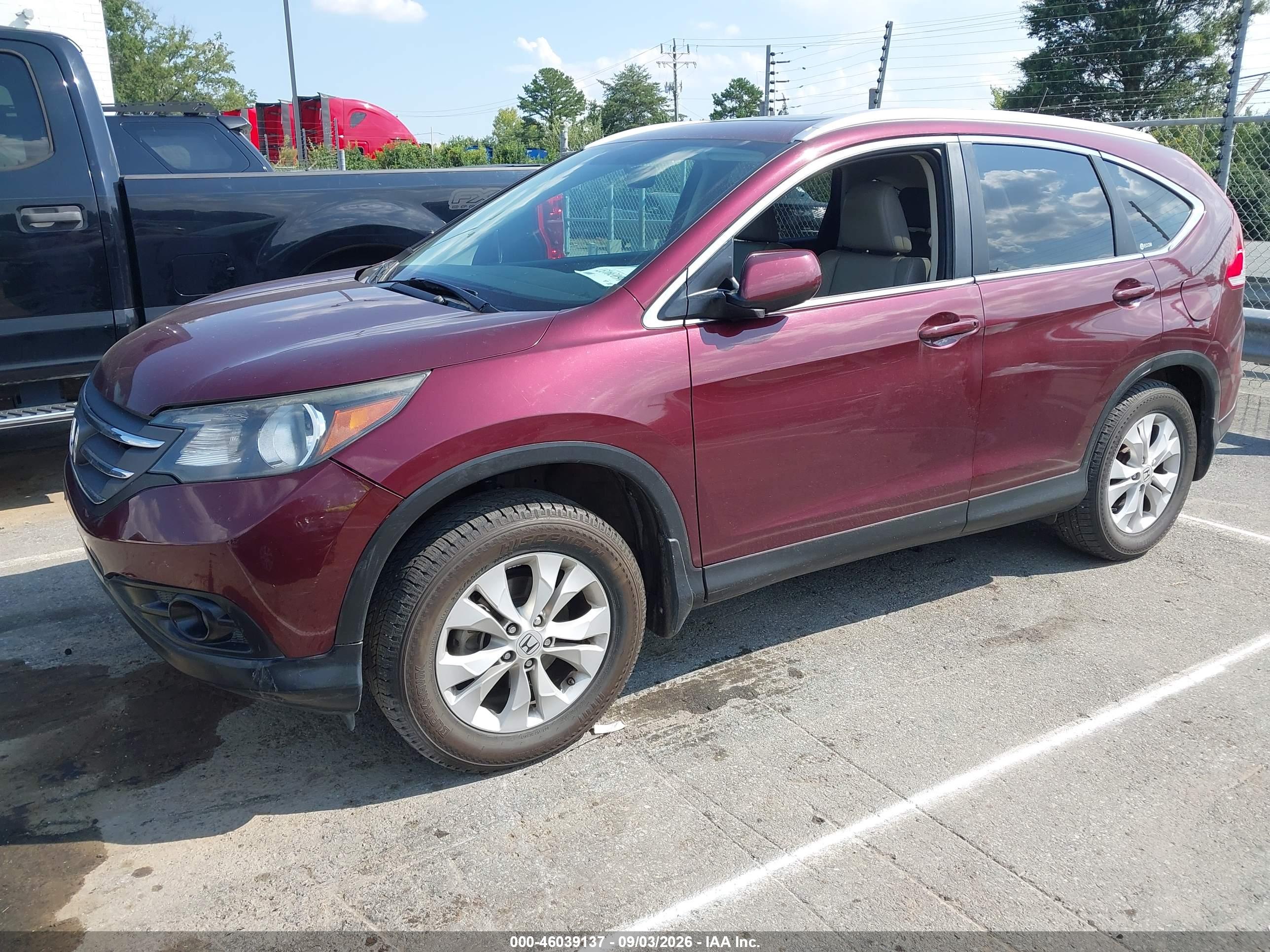 2012 HONDA CR-V EX-L — I2