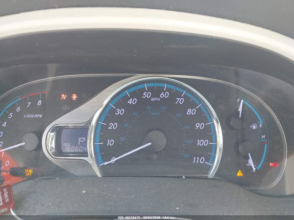 2012 TOYOTA SIENNA XLE 7 PASSENGER