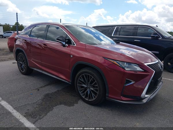 2016 LEXUS RX 350 F SPORT — I1
