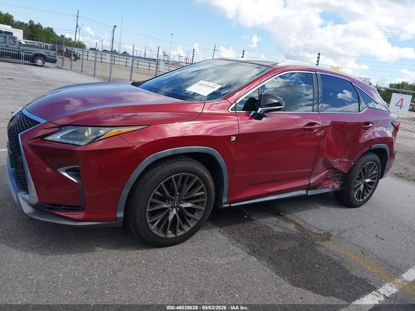 2016 LEXUS RX 350 F SPORT — I117