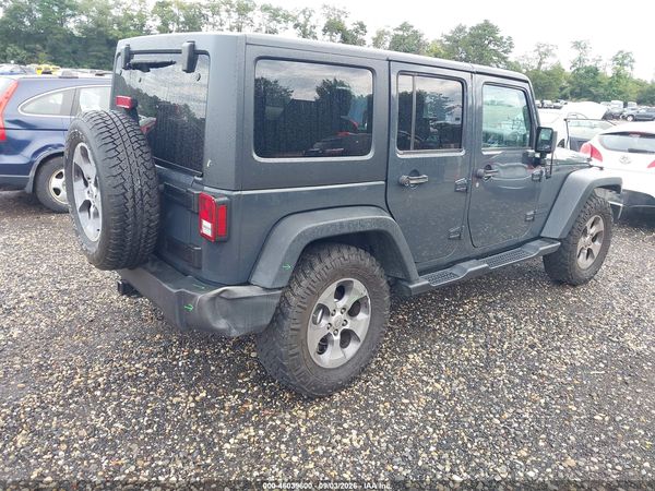 2016 JEEP WRANGLER UNLIMITED — I4