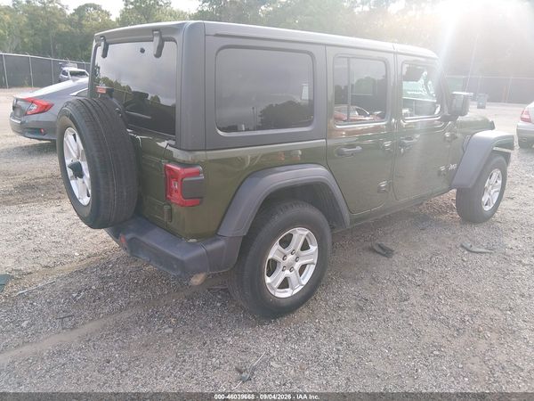 2020 JEEP WRANGLER UNLIMITED SPORT S 4X4 — I4