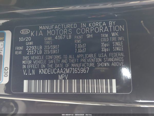 2021 KIA SELTOS S — I9