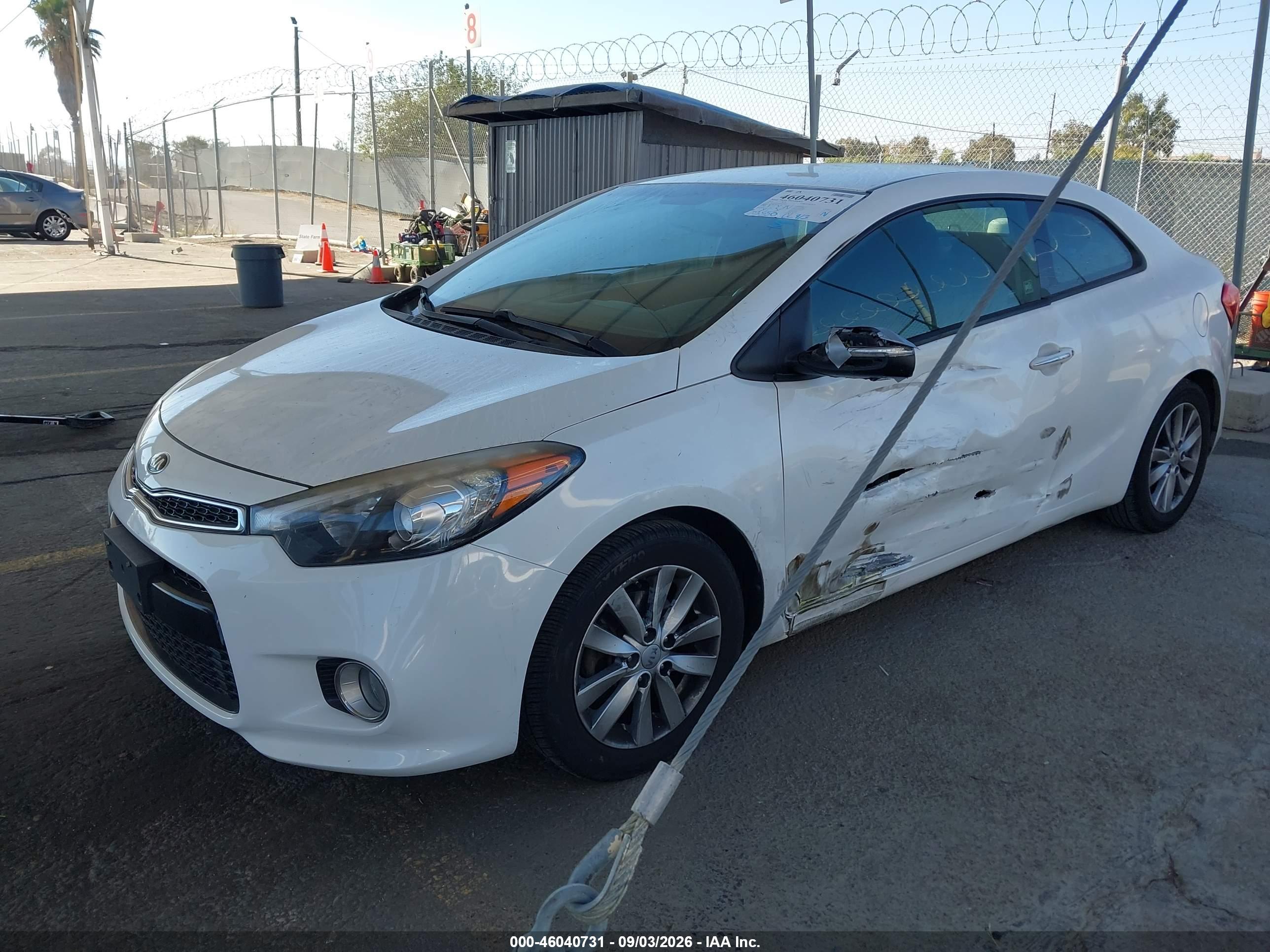 2016 KIA FORTE KOUP EX — I2