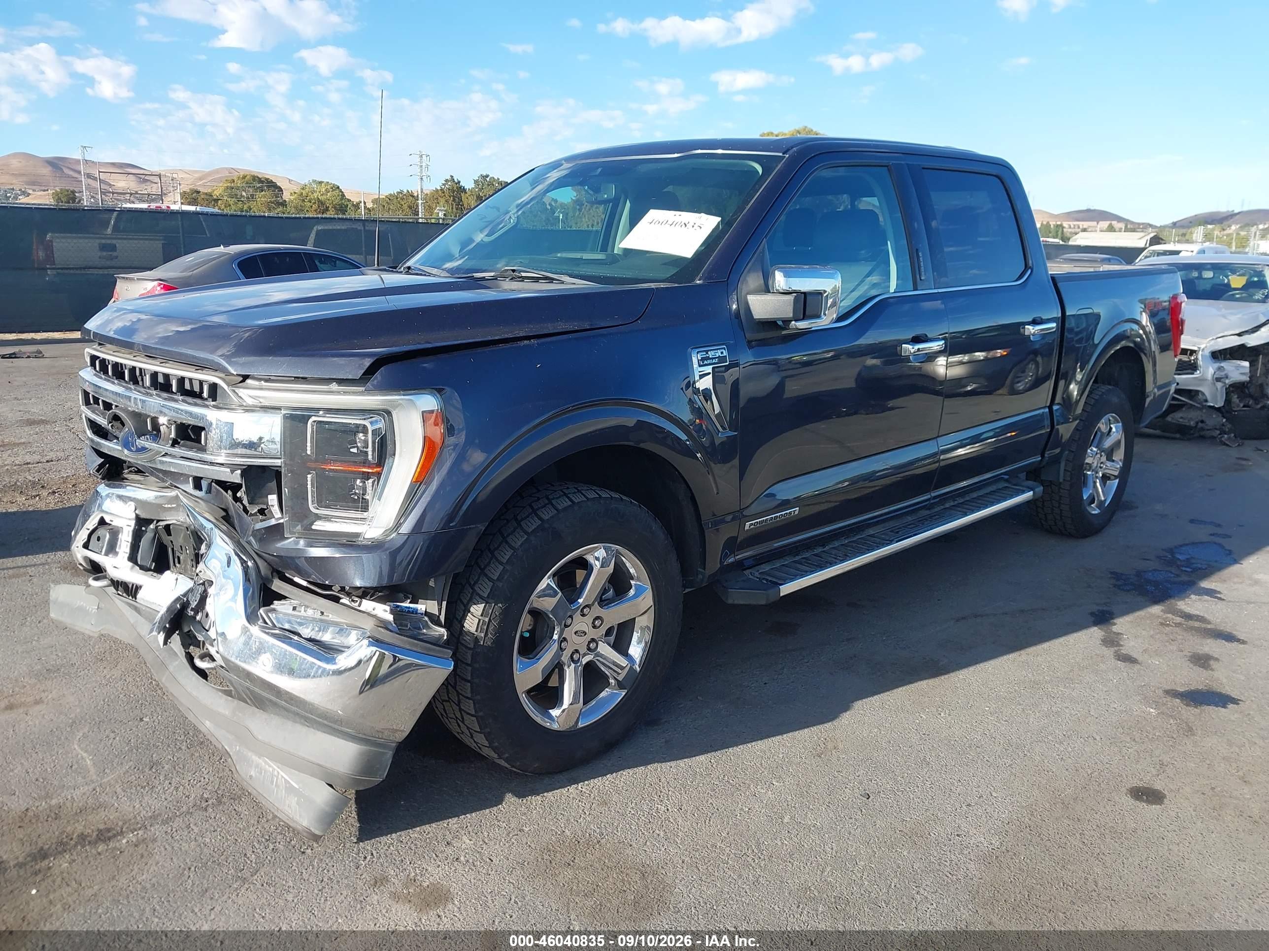 2022 FORD F-150 LARIAT — I2