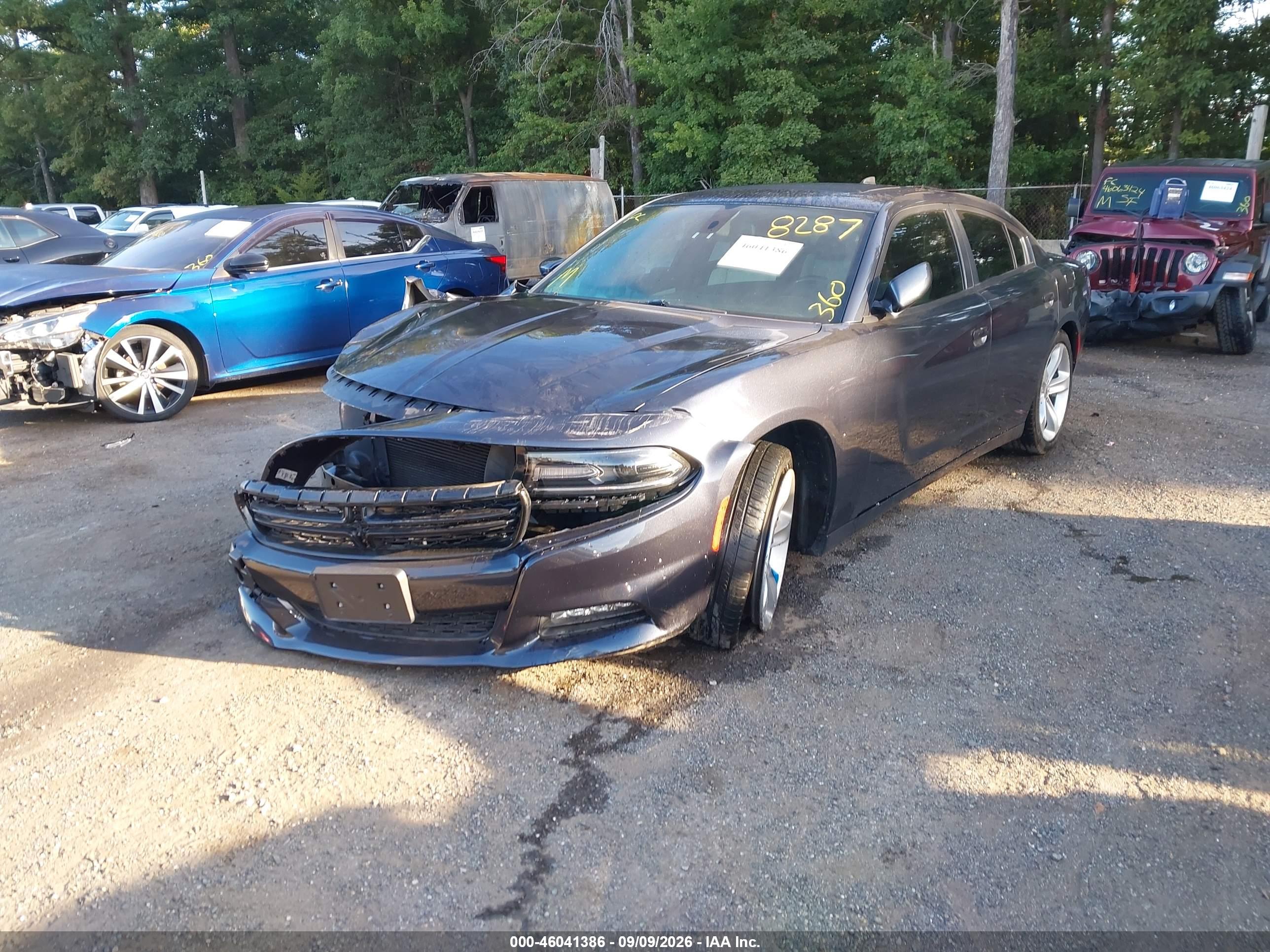 2018 DODGE CHARGER SXT PLUS RWD — I2