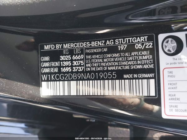 2022 MERCEDES-BENZ EQS 450+ — I9