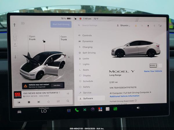 2026 TESLA MODEL Y — I7