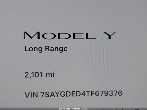 2026 TESLA MODEL Y — I118
