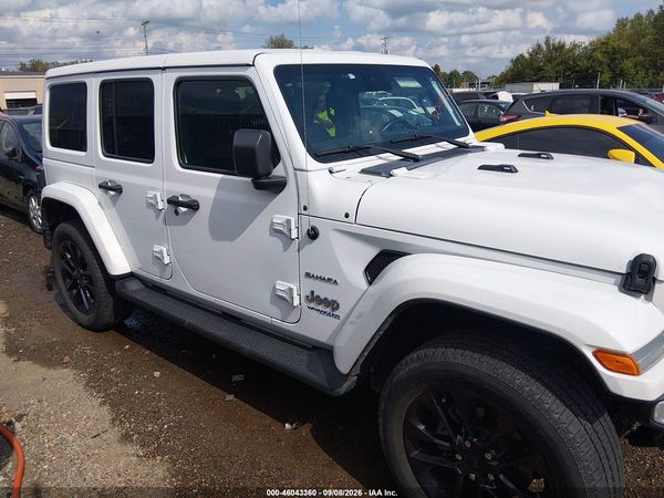 2022 JEEP WRANGLER 4XE UNLIMITED SAHARA 4X4 — I116
