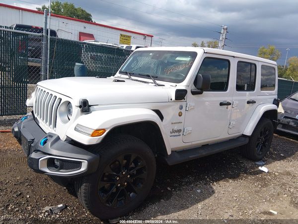 2022 JEEP WRANGLER 4XE UNLIMITED SAHARA 4X4 — I117