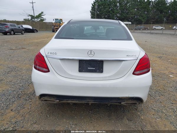 2016 MERCEDES-BENZ C 300 SPORT 4MATIC — I119