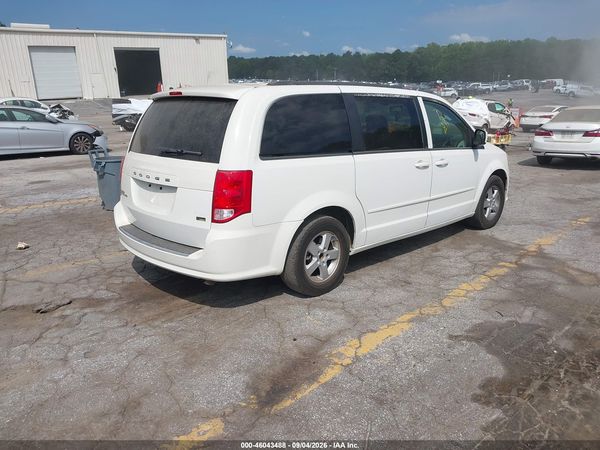 2012 DODGE GRAND CARAVAN SXT — I4