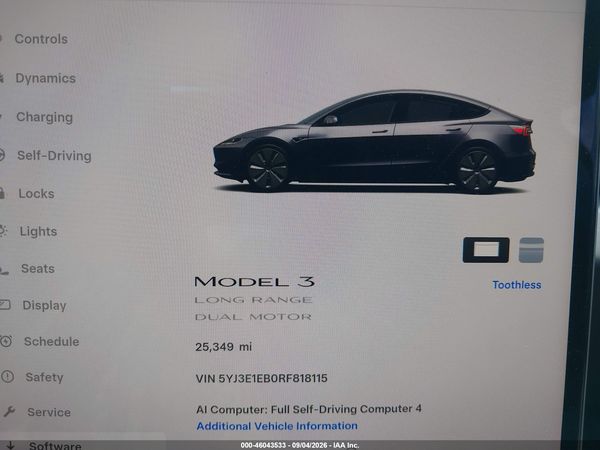 2024 TESLA MODEL 3 — I118