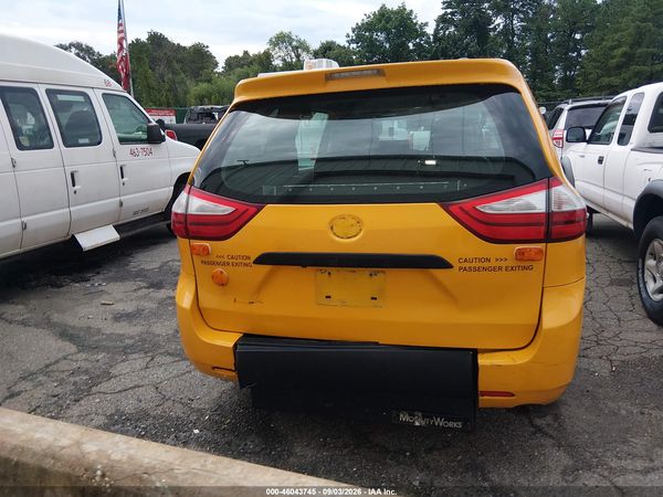 2016 TOYOTA SIENNA L 7 PASSENGER
