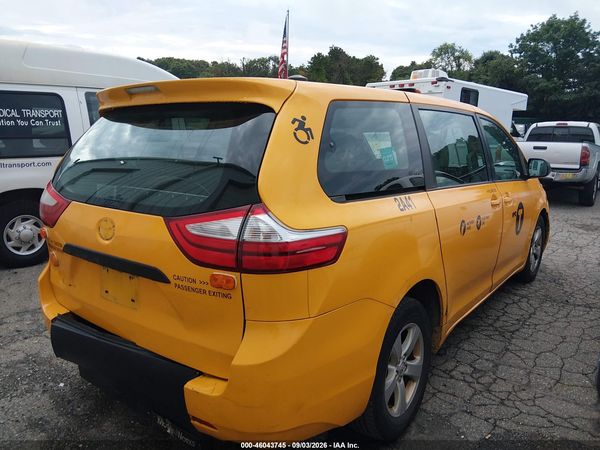 2016 TOYOTA SIENNA L 7 PASSENGER