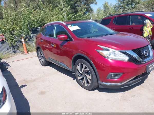 2018 NISSAN MURANO S/SL/SV/PLATINUM — I1