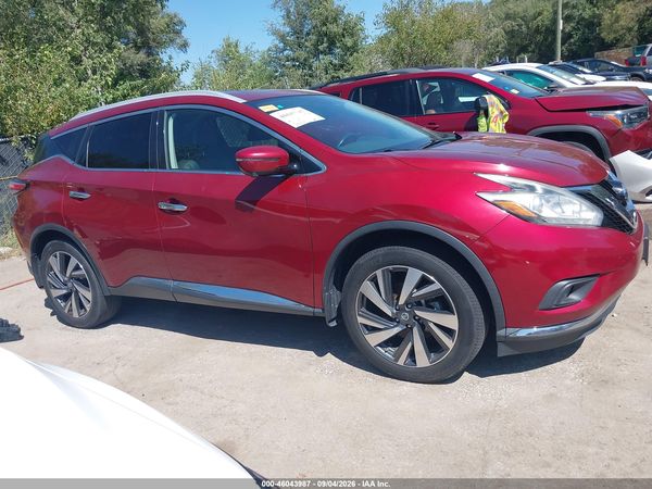 2018 NISSAN MURANO S/SL/SV/PLATINUM — I116