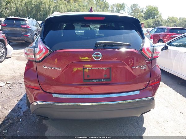 2018 NISSAN MURANO S/SL/SV/PLATINUM — I119
