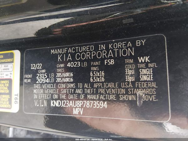 2023 KIA SOUL LX — I9