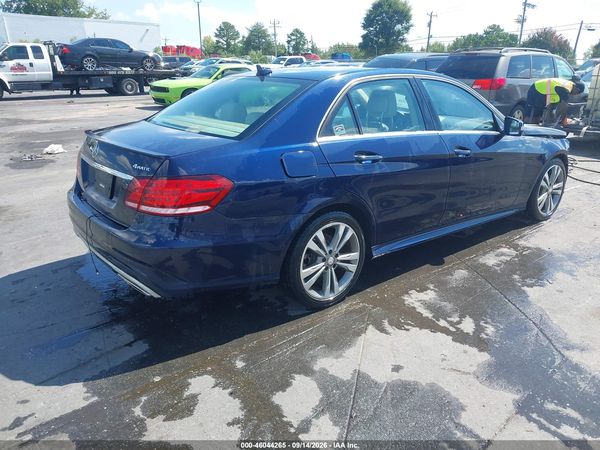 2016 MERCEDES-BENZ E 350 4MATIC — I4