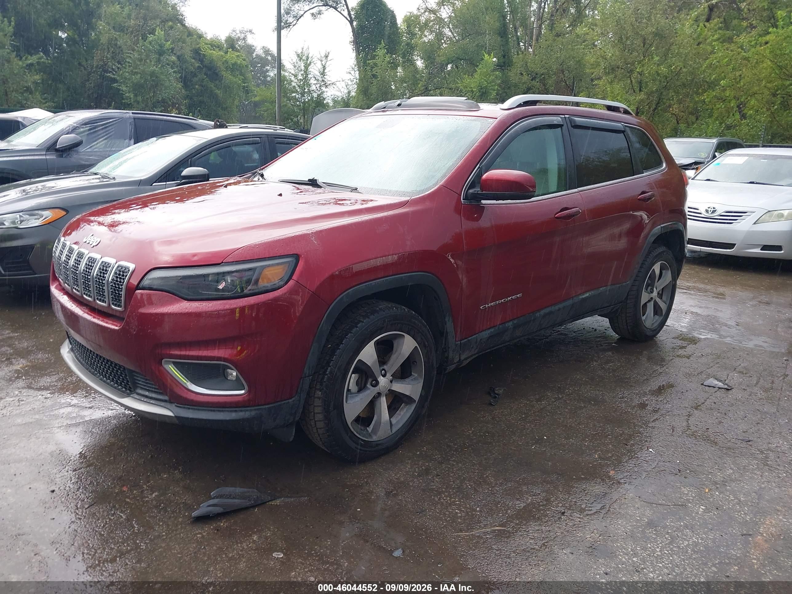 2019 JEEP CHEROKEE LIMITED 4X4 — I2