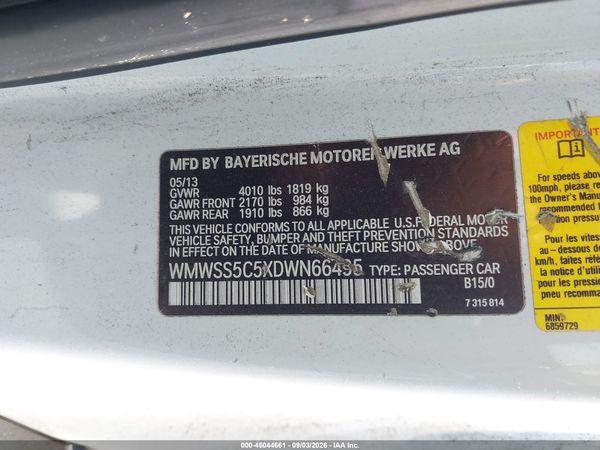 2013 MINI PACEMAN COOPER S