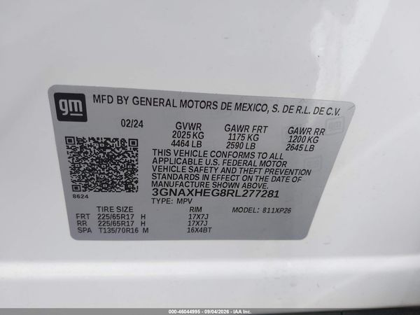 2024 CHEVROLET EQUINOX FWD LS — I9