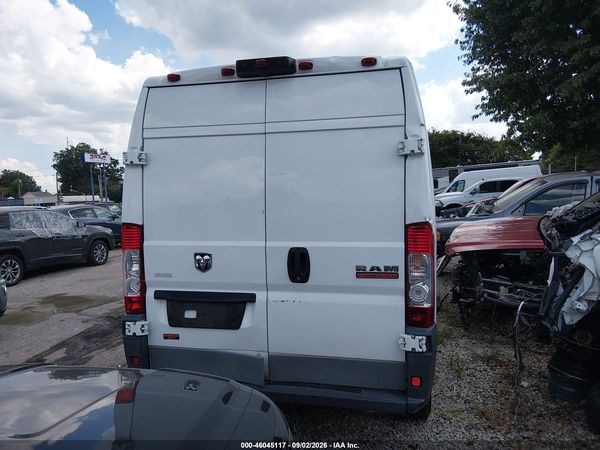 2016 RAM PROMASTER 2500 HIGH ROOF