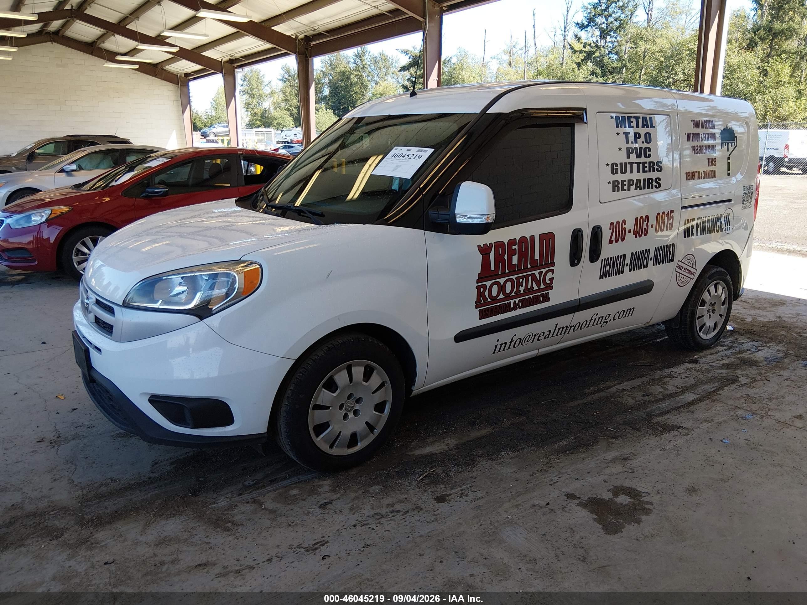2016 RAM PROMASTER CITY TRADESMAN SLT — I2