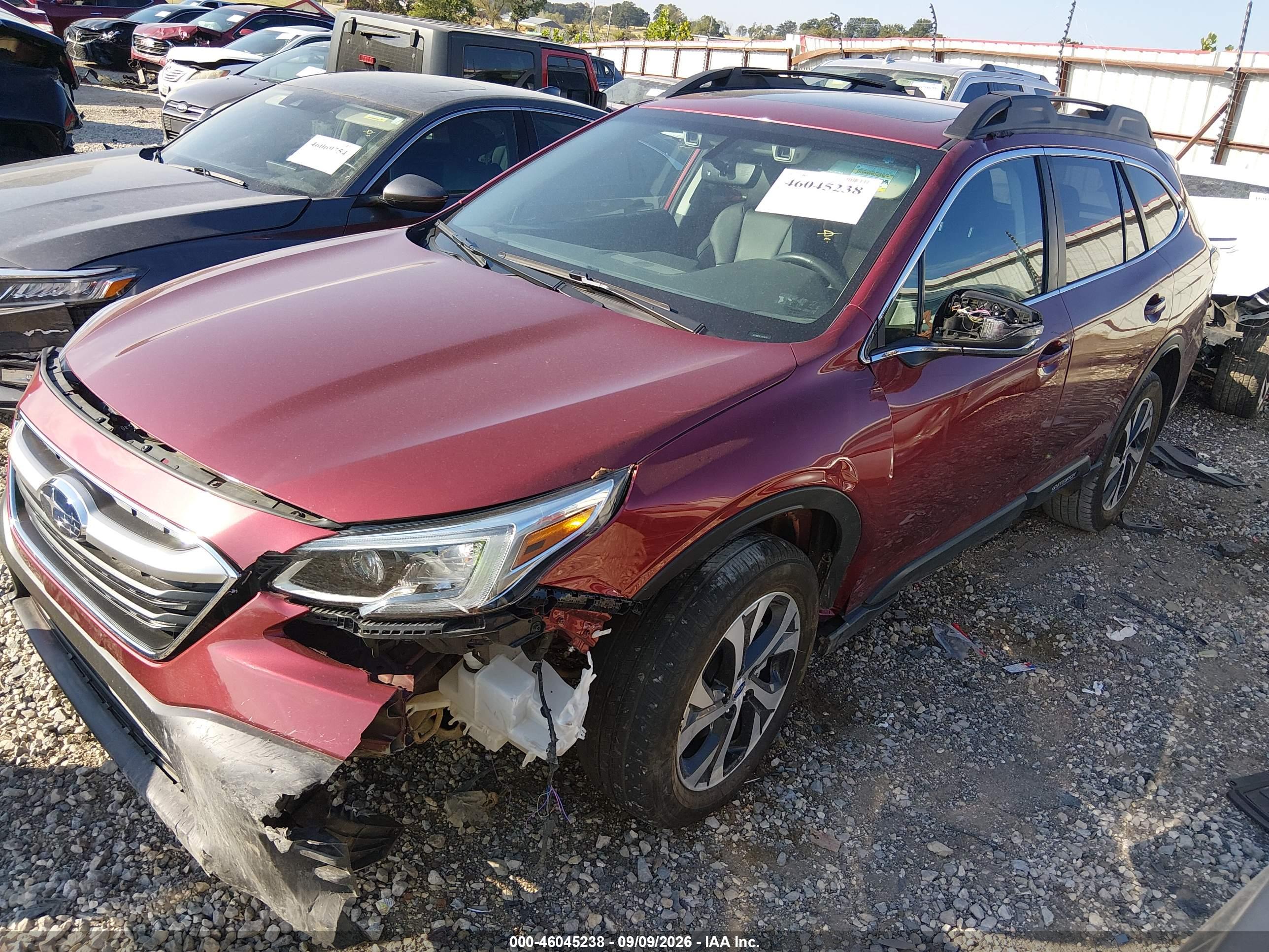 2020 SUBARU OUTBACK LIMITED — I2