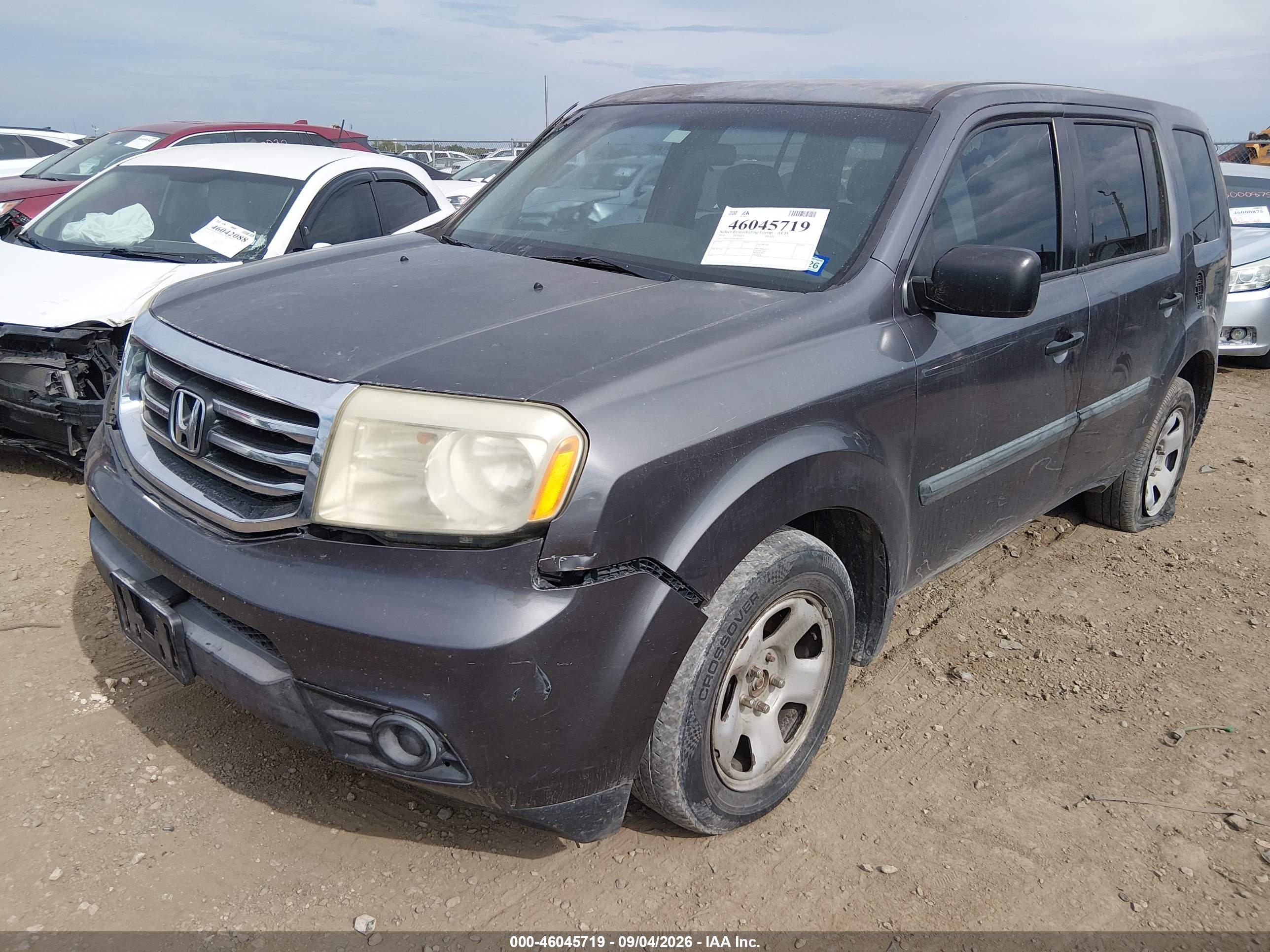 2014 HONDA PILOT LX — I2