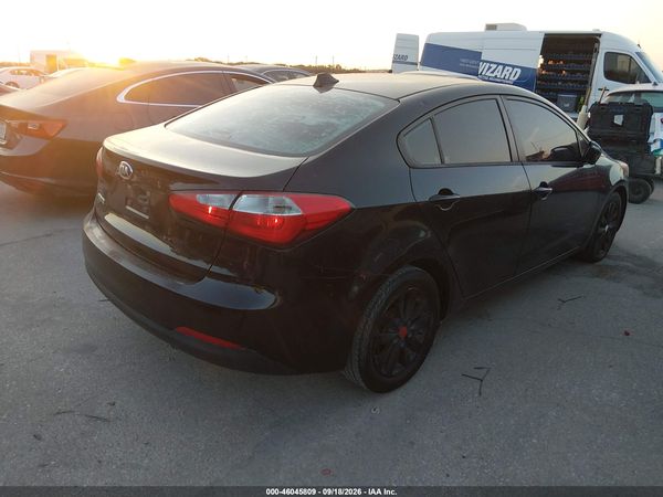2016 KIA FORTE LX — I4