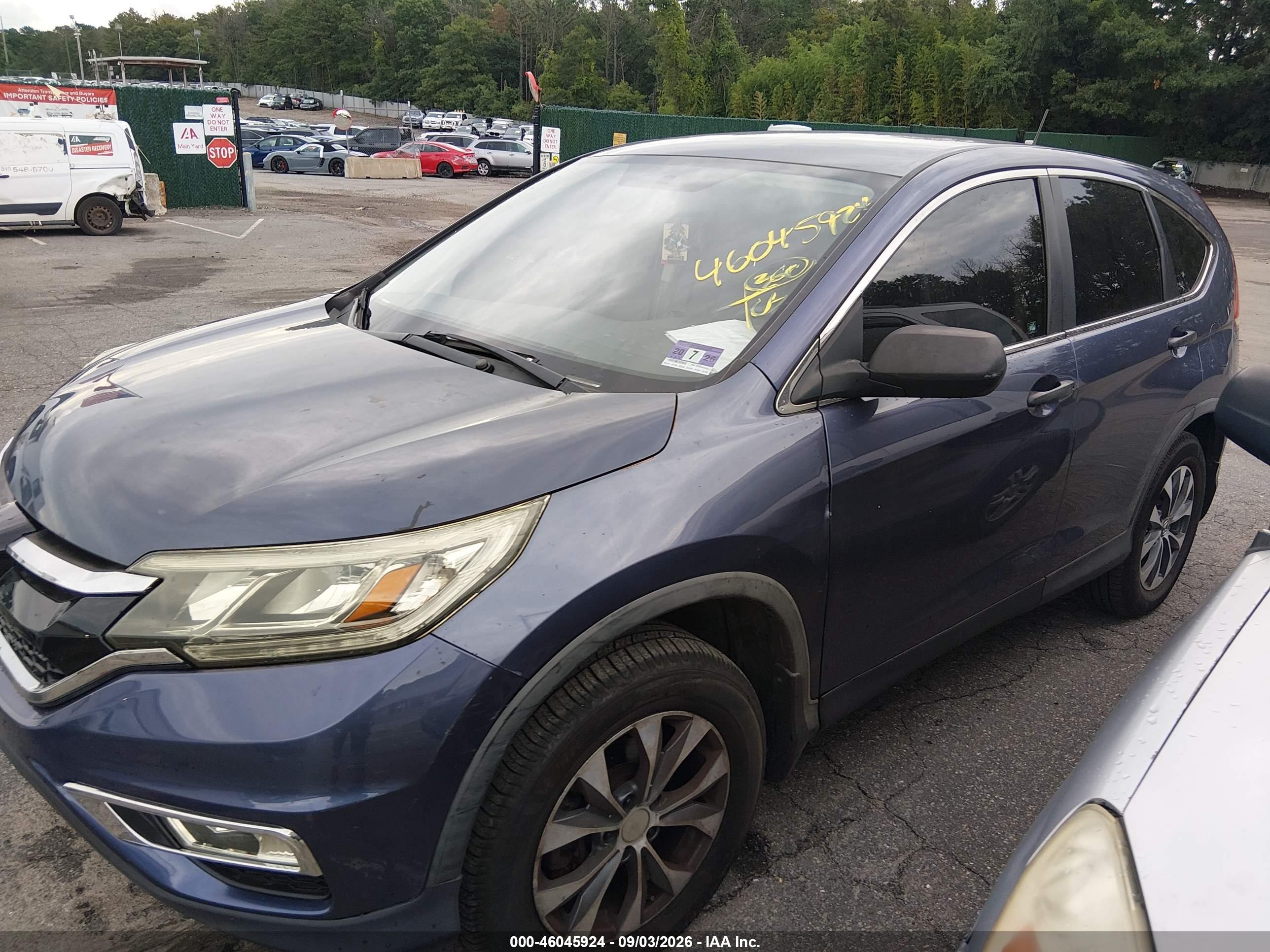 2012 HONDA CR-V LX
