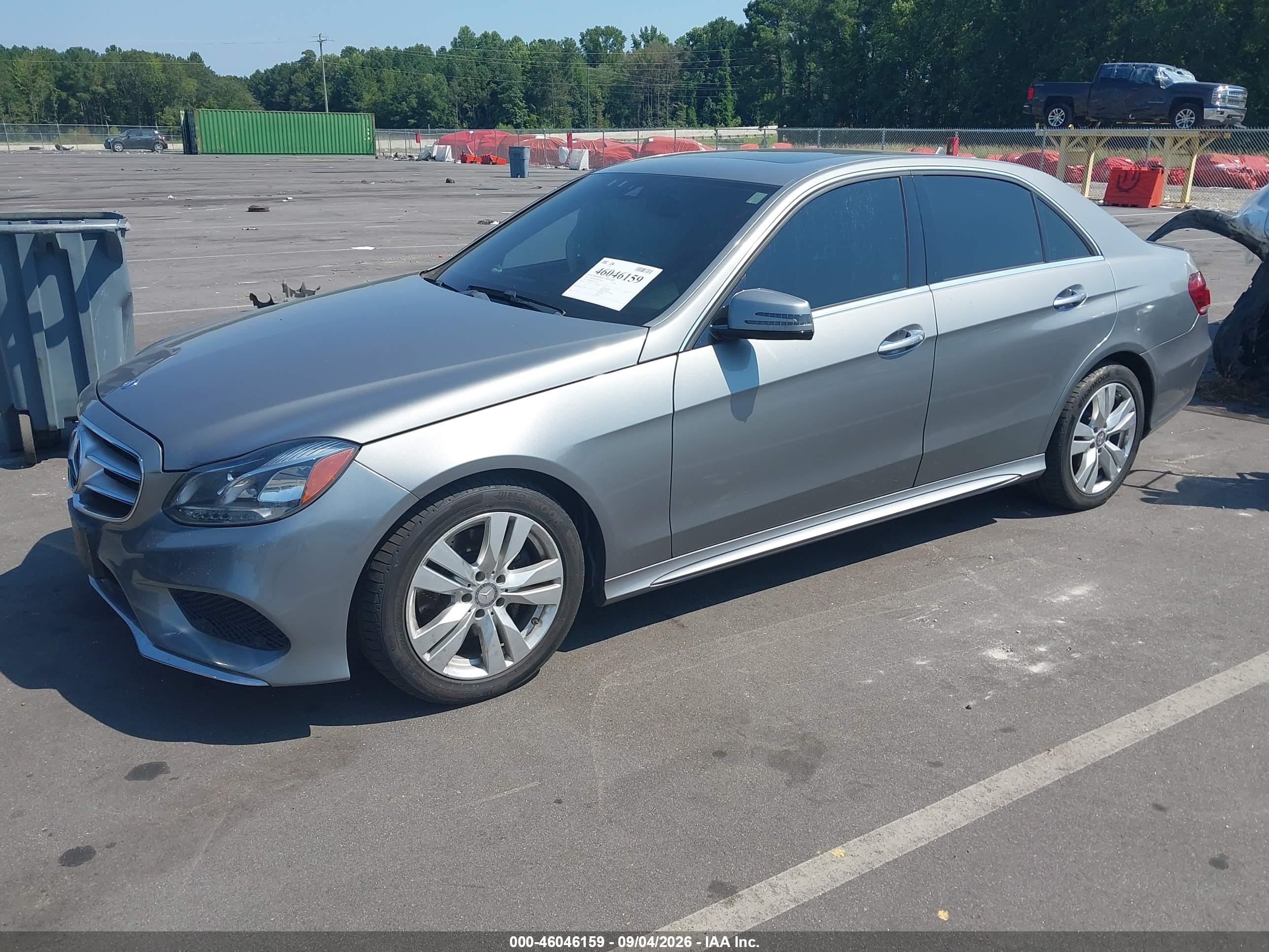 2015 MERCEDES-BENZ E 350 4MATIC — I2