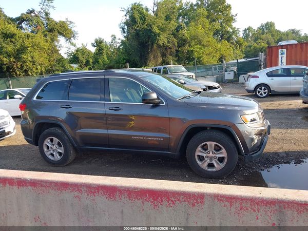 2016 JEEP GRAND CHEROKEE LAREDO — I116