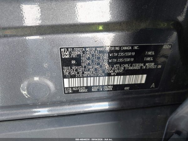 2024 TOYOTA RAV4 XLE PREMIUM — I9