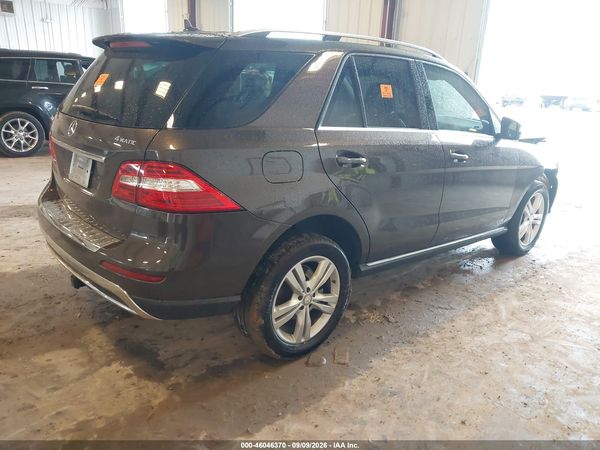 2014 MERCEDES-BENZ ML 350 4MATIC — I4